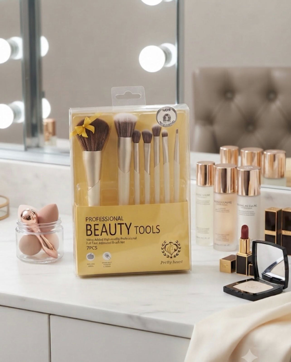 7 in 1 Makup Brush Set