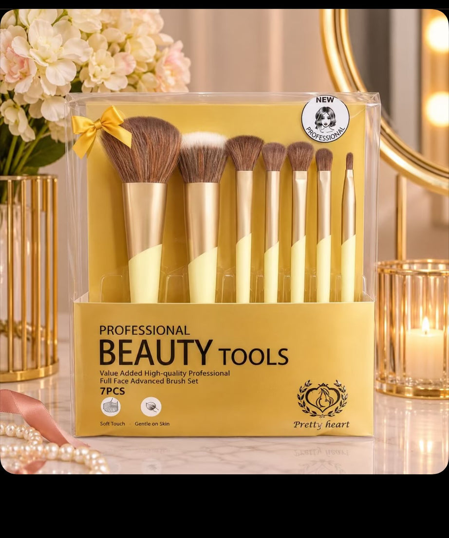7 in 1 Makup Brush Set