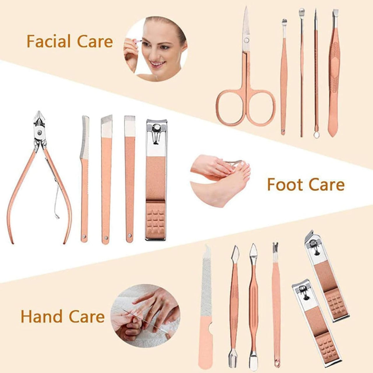 16 in 1 Manicure Kit - Multi color