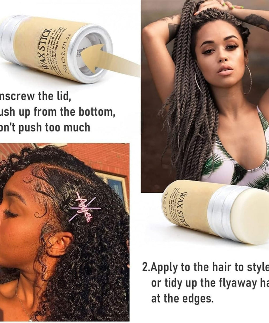 Hair Wax Stick for Hair Styling and Finishing