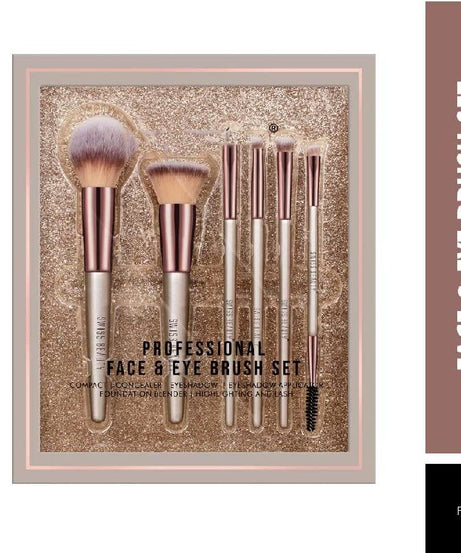 Professional Makeup Brush Kit Set (Pack of 6)