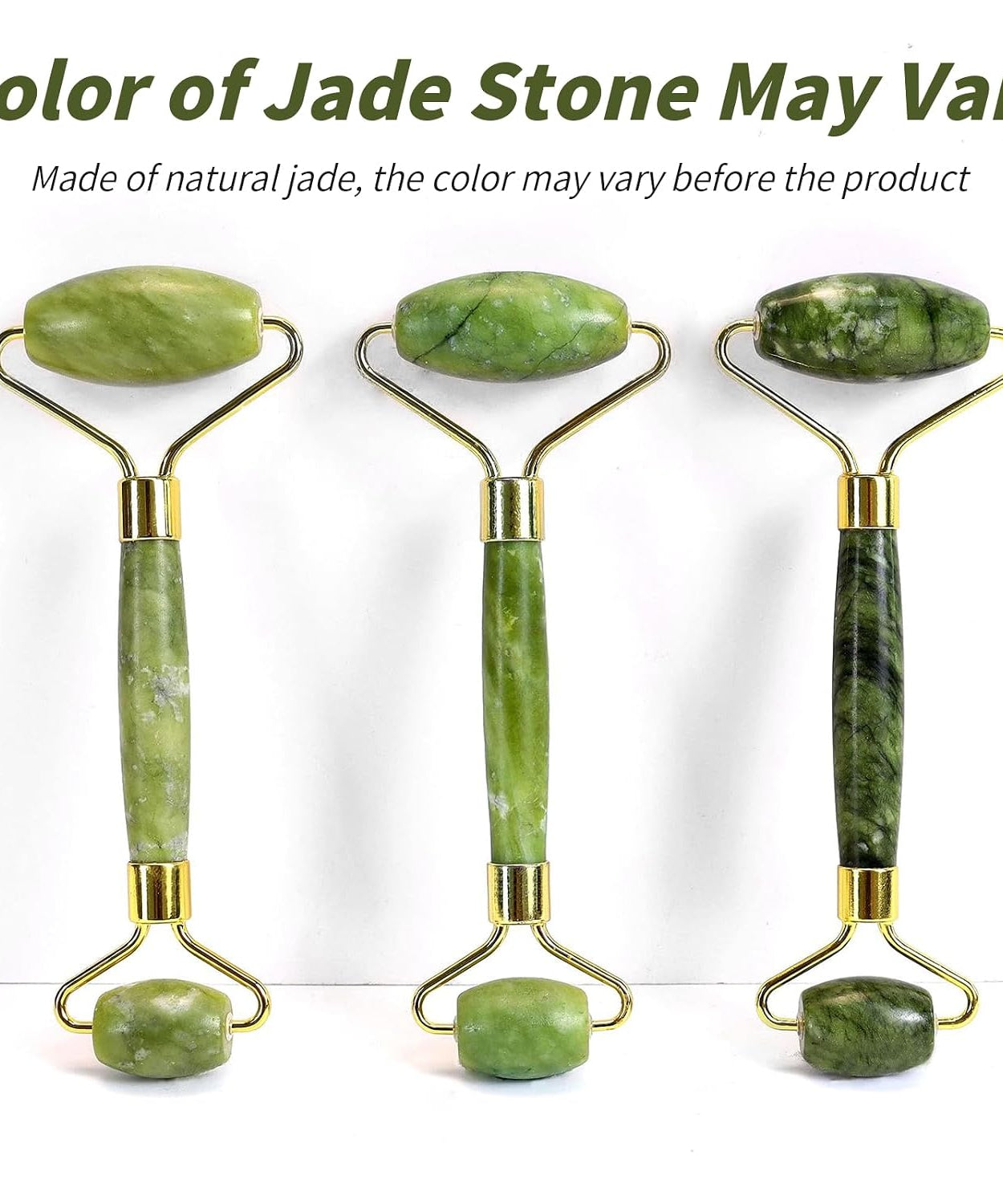 Jade Roller and Gua Sha Stone Set
